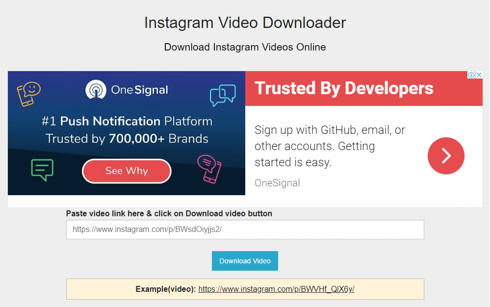 Instagram To Video Download | IG Video Downloader - CoreMafia