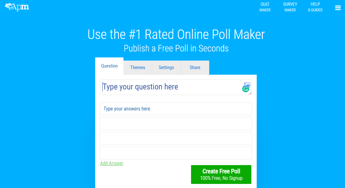poll-maker-website