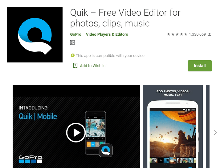 quik-video-editor