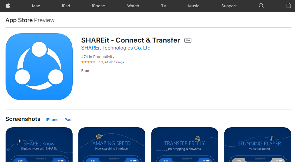 shareit-iphone
