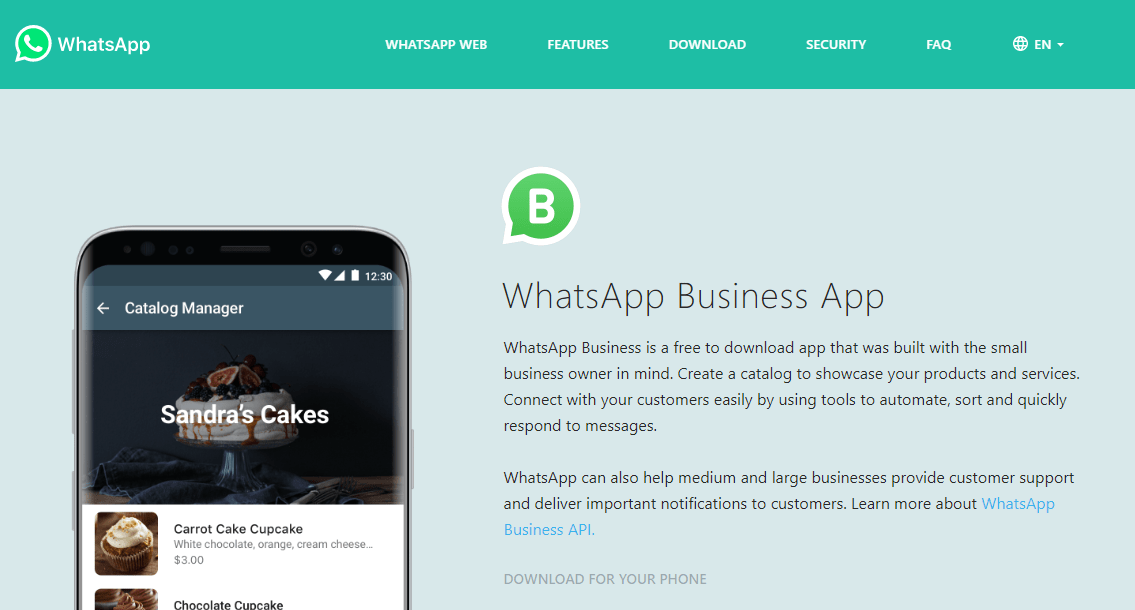 whatsapp-for-business-application