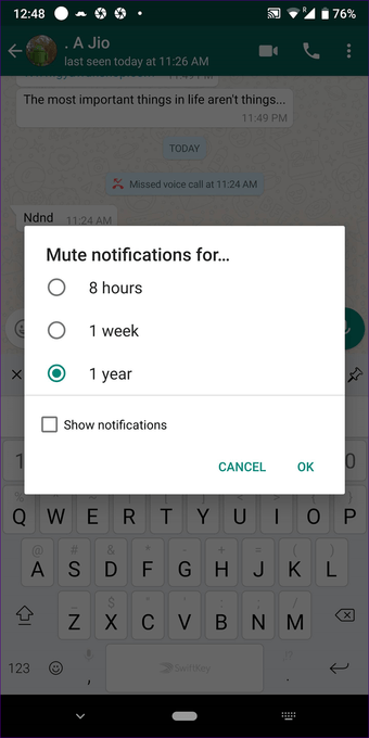 whatsapp-mute-feature