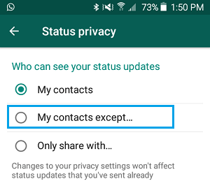 whatsapp-status-private-settings