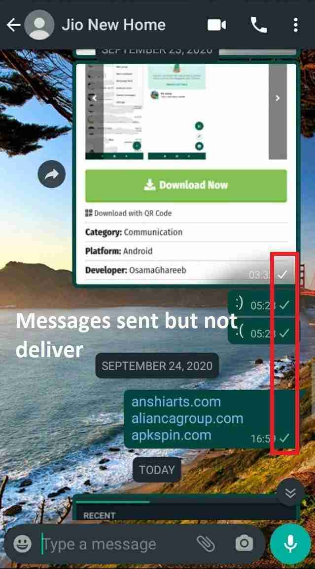 messages-not-deliver