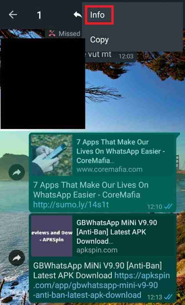 select-whatsapp-message