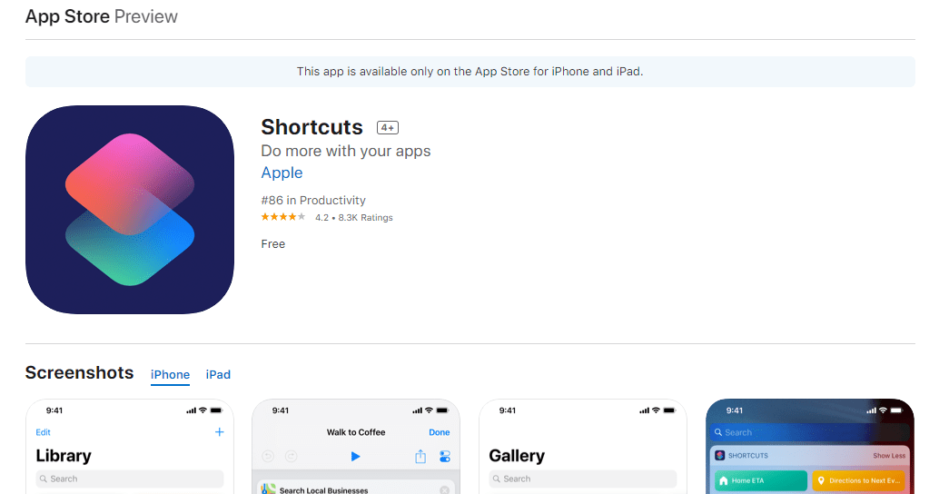 shortcuts-application-iphone