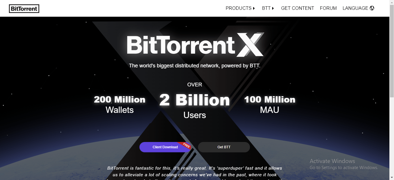 BitTorrent-application