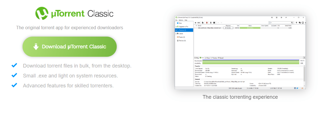 utorrent classic download free utorrent classic download free